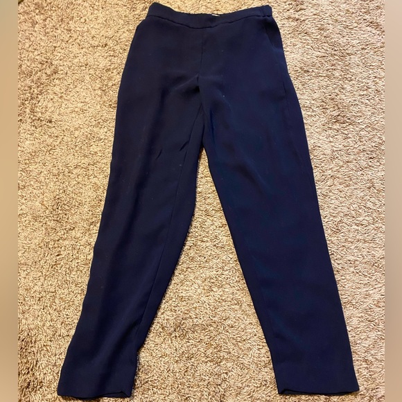 J Crew Navy Dress Pants - Picture 2 of 4
